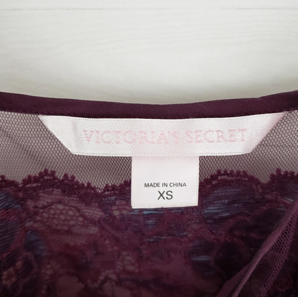 XS Victoria's Secret purple lingerie top - Picture 5 of 5